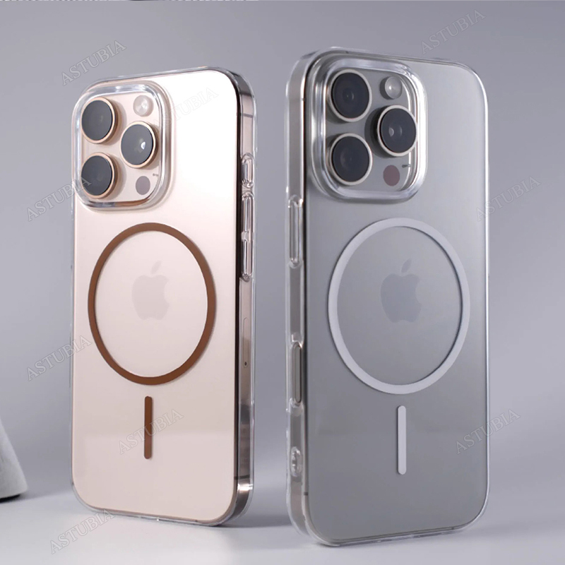 İPhone 16 15 14 13 11 12 12 Pro Max Plus Magsafe Kablosuz Şarj Sert Back Cover