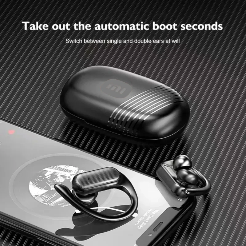 Xiaomi A520 Bluetooth Kulaklıklar TWS Kablosuz Kulaklık Kulak Kancaları Spor Oyunu Kulaklık Kulağı Su Geçirmez Hifi Kulaklıklar